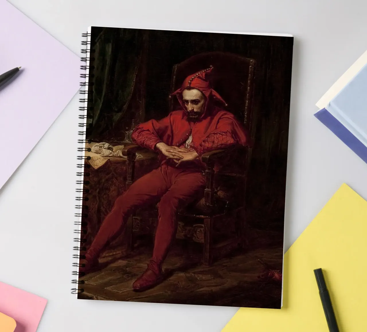 Jan Matejko - Stanczyk diario ad anelli da William Store