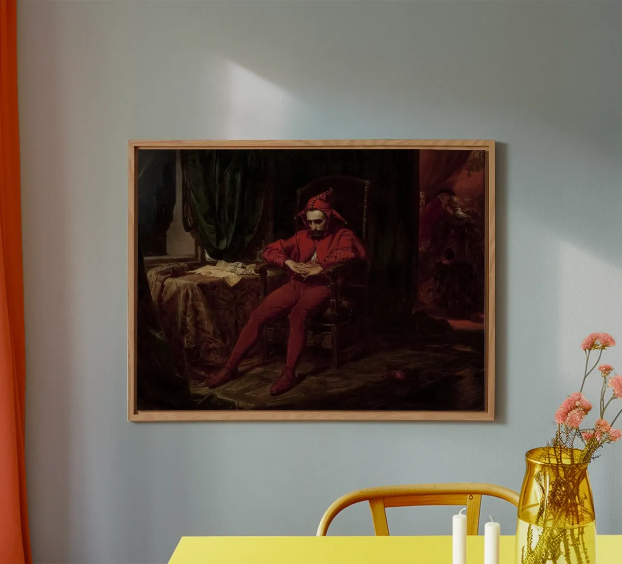 Jan Matejko - Stanczyk alluminio dibond da William Store