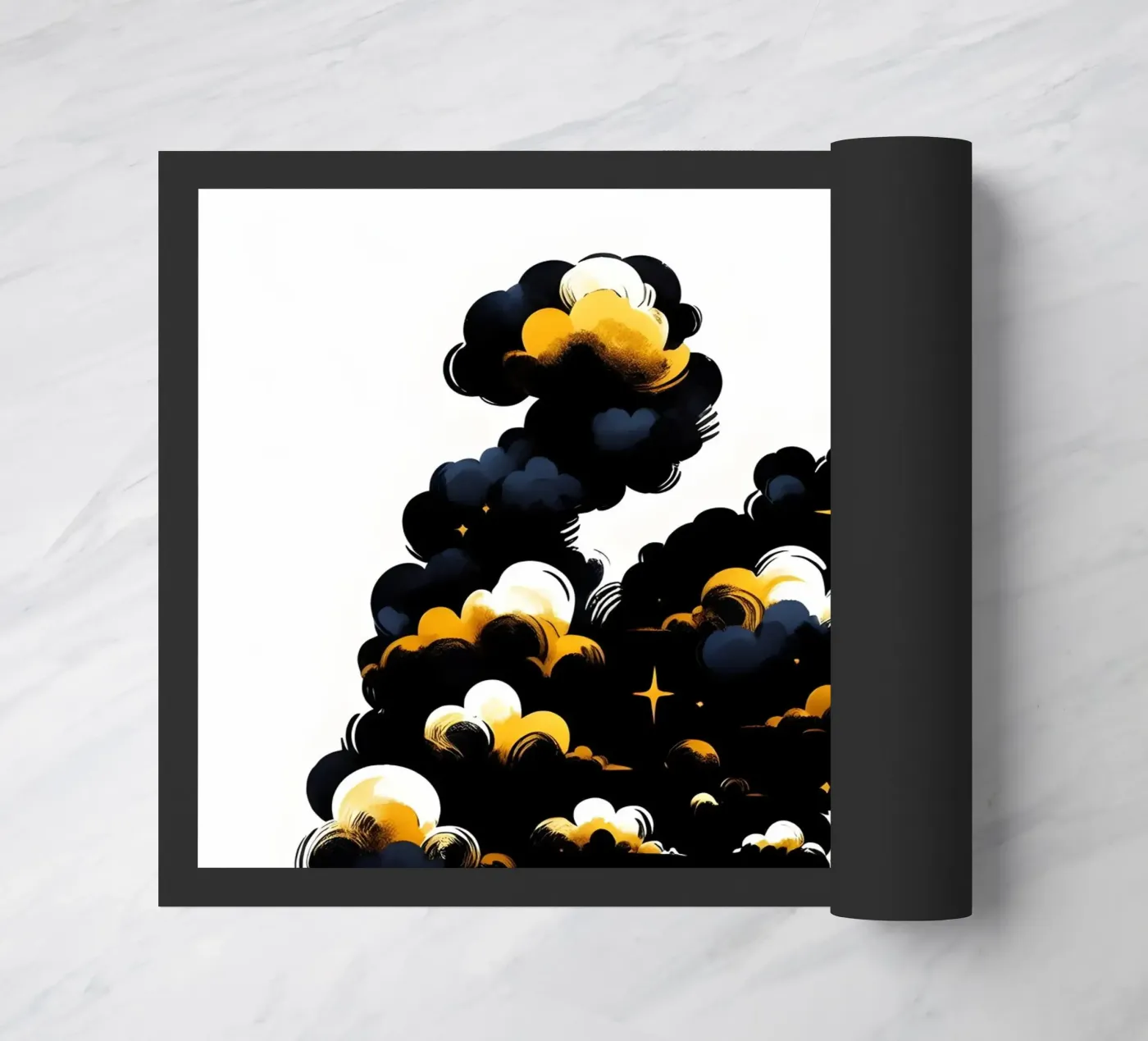 Cat Portrait doormat by ARTOMATIC