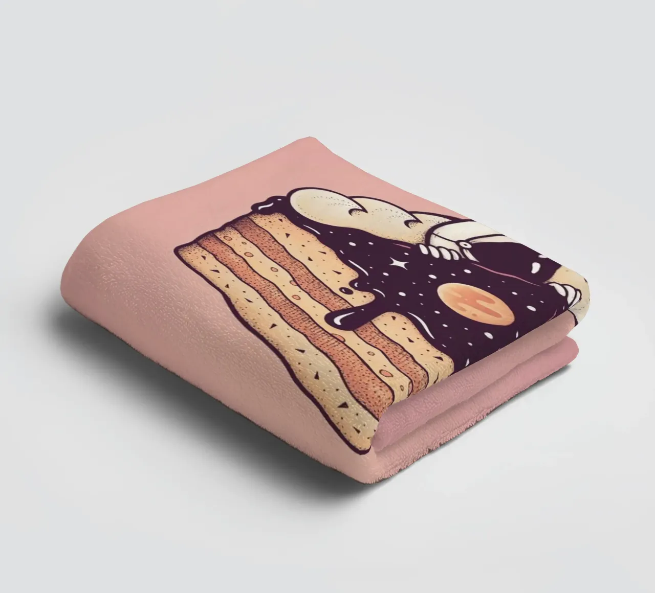 Enkel Dika - Sweet Space asciugamano da bagno da The Artcircle