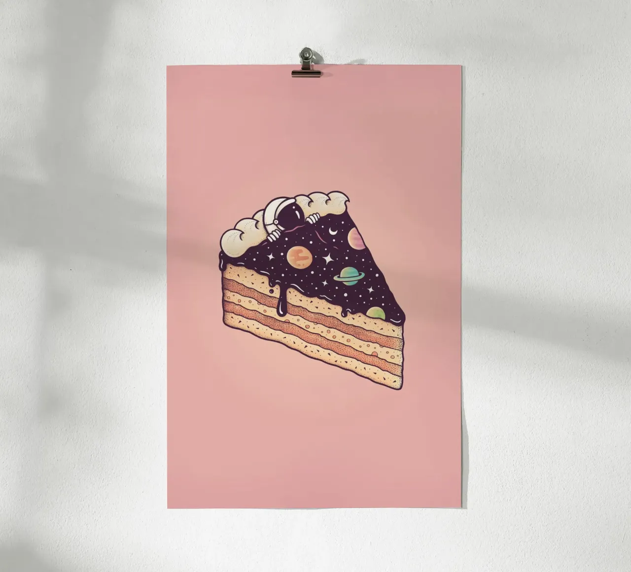 Enkel Dika - Sweet Space poster da The Artcircle