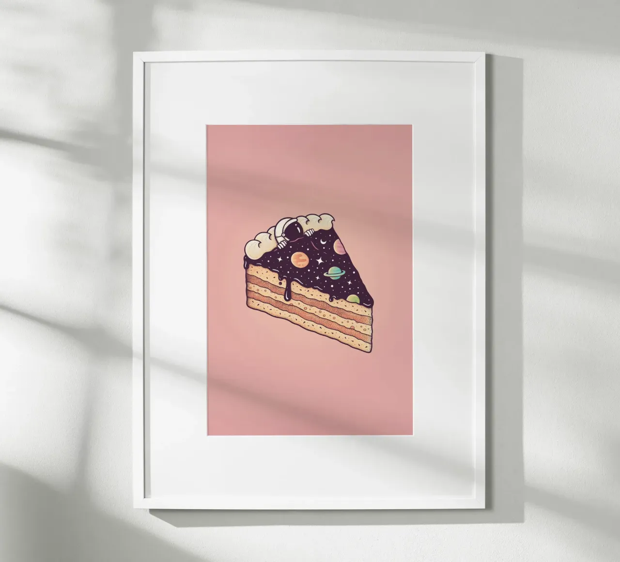 Enkel Dika - Sweet Space poster da The Artcircle
