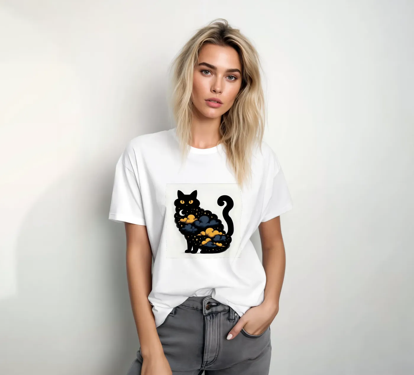 Kitty Kat t-shirt da ARTOMATIC