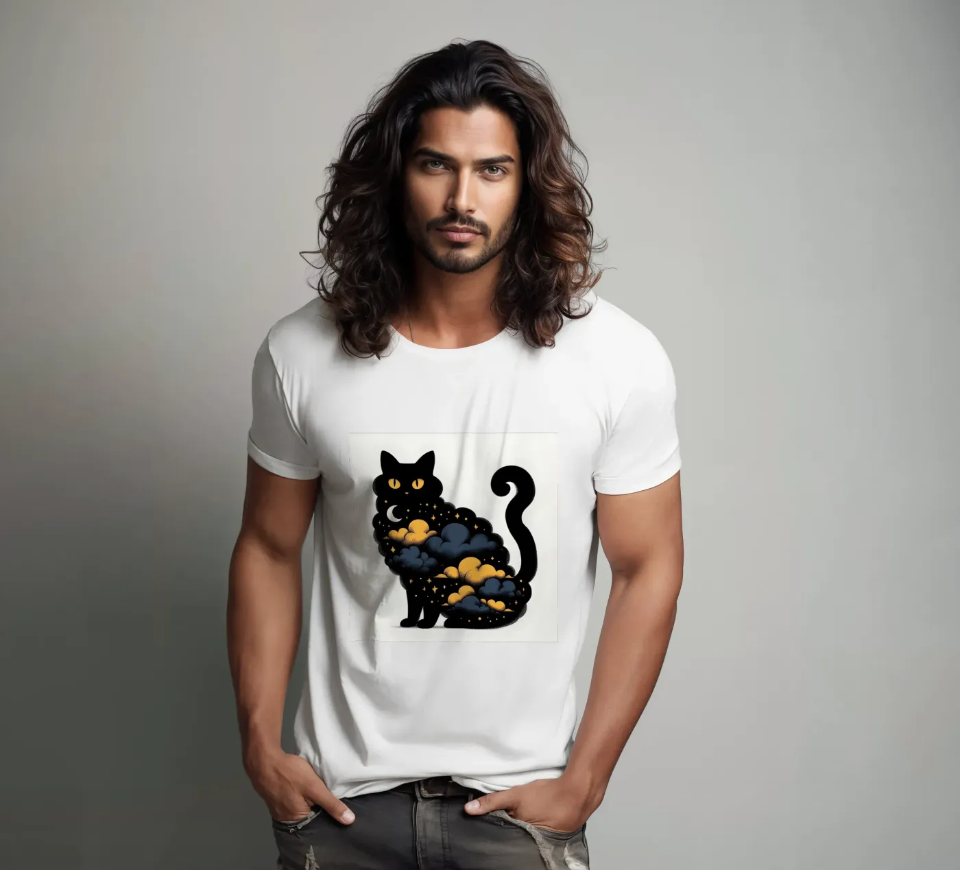 Kitty Kat t-shirt da ARTOMATIC