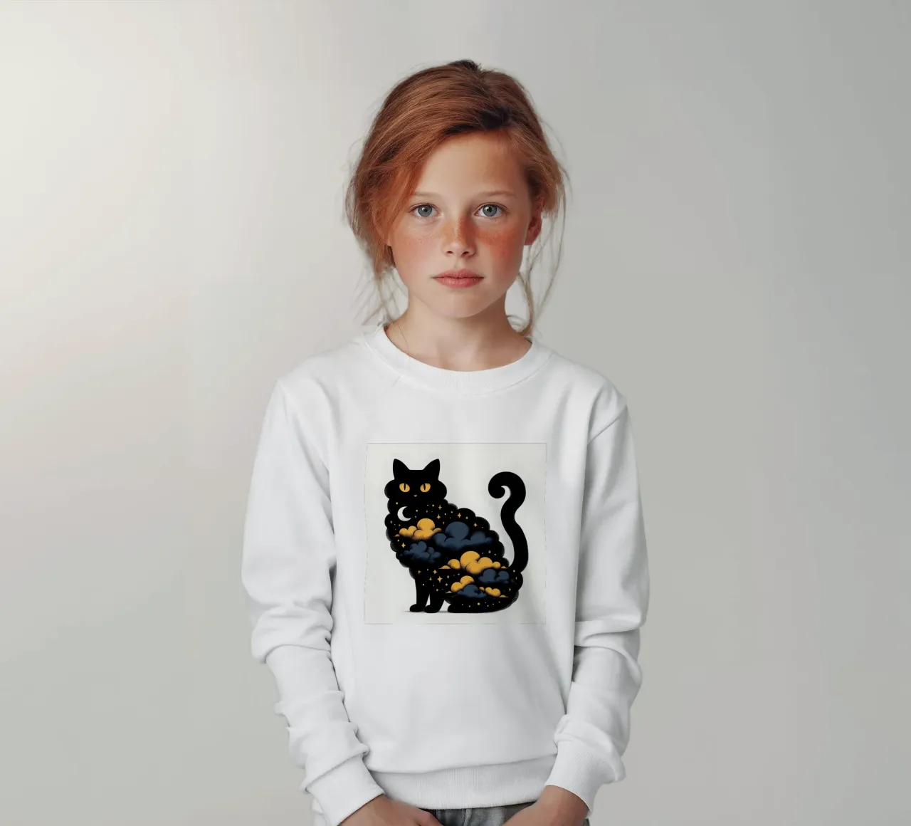 Kitty Kat sudadera para niño de ARTOMATIC