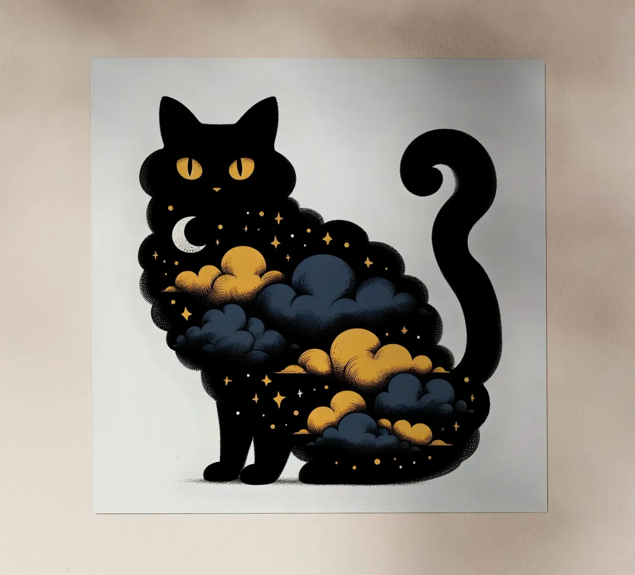 Kitty Kat pellicola backlit da ARTOMATIC