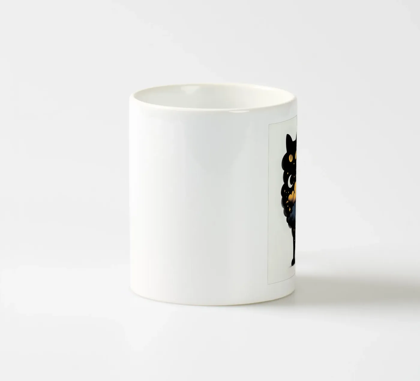 Kitty Kat ceramic mug by ARTOMATIC