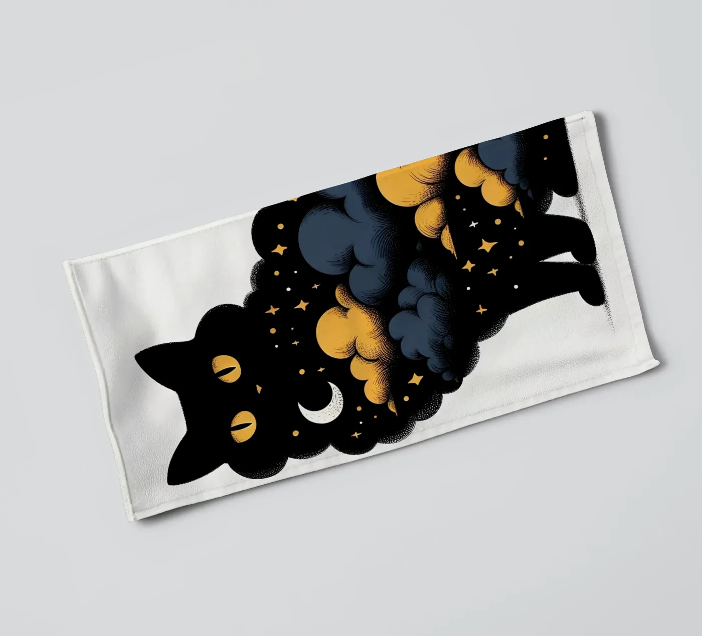 Kitty Kat towel by ARTOMATIC