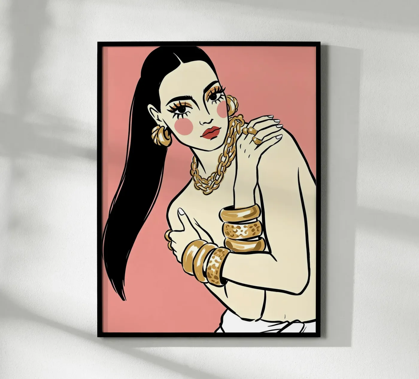 GLAM ATTITUDE poster da ARTOMATIC
