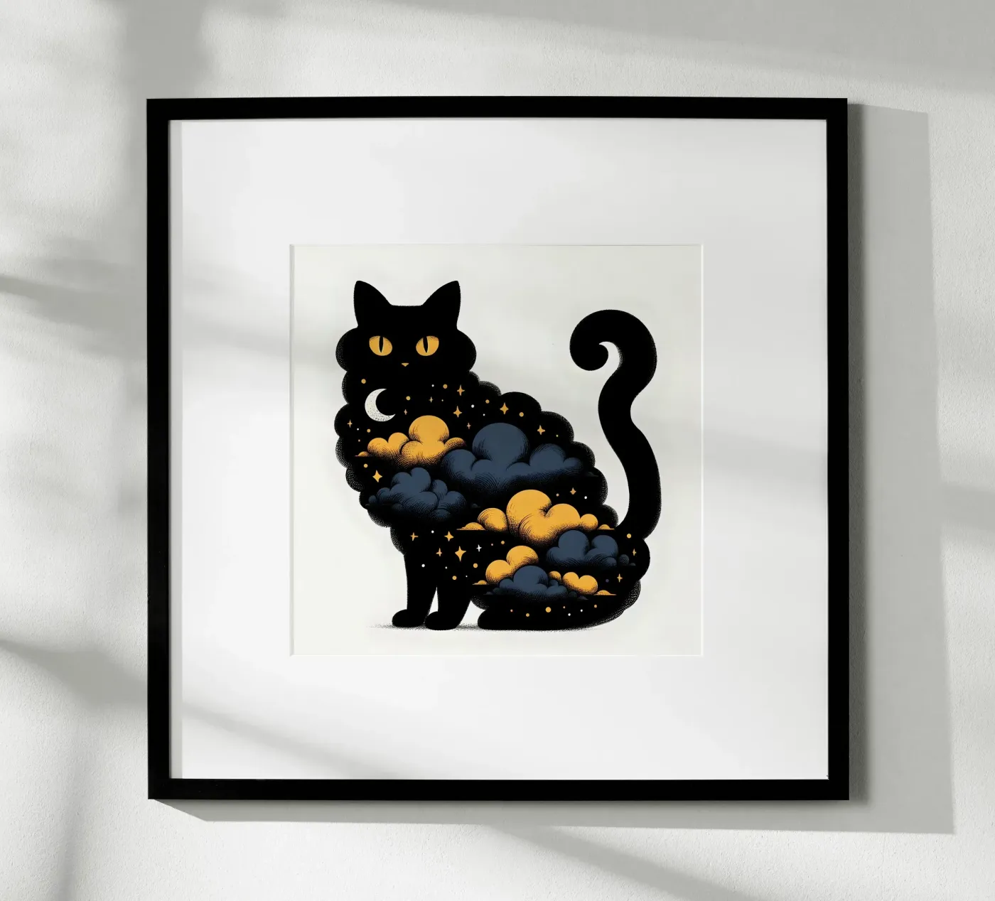 Kitty Kat poster van ARTOMATIC