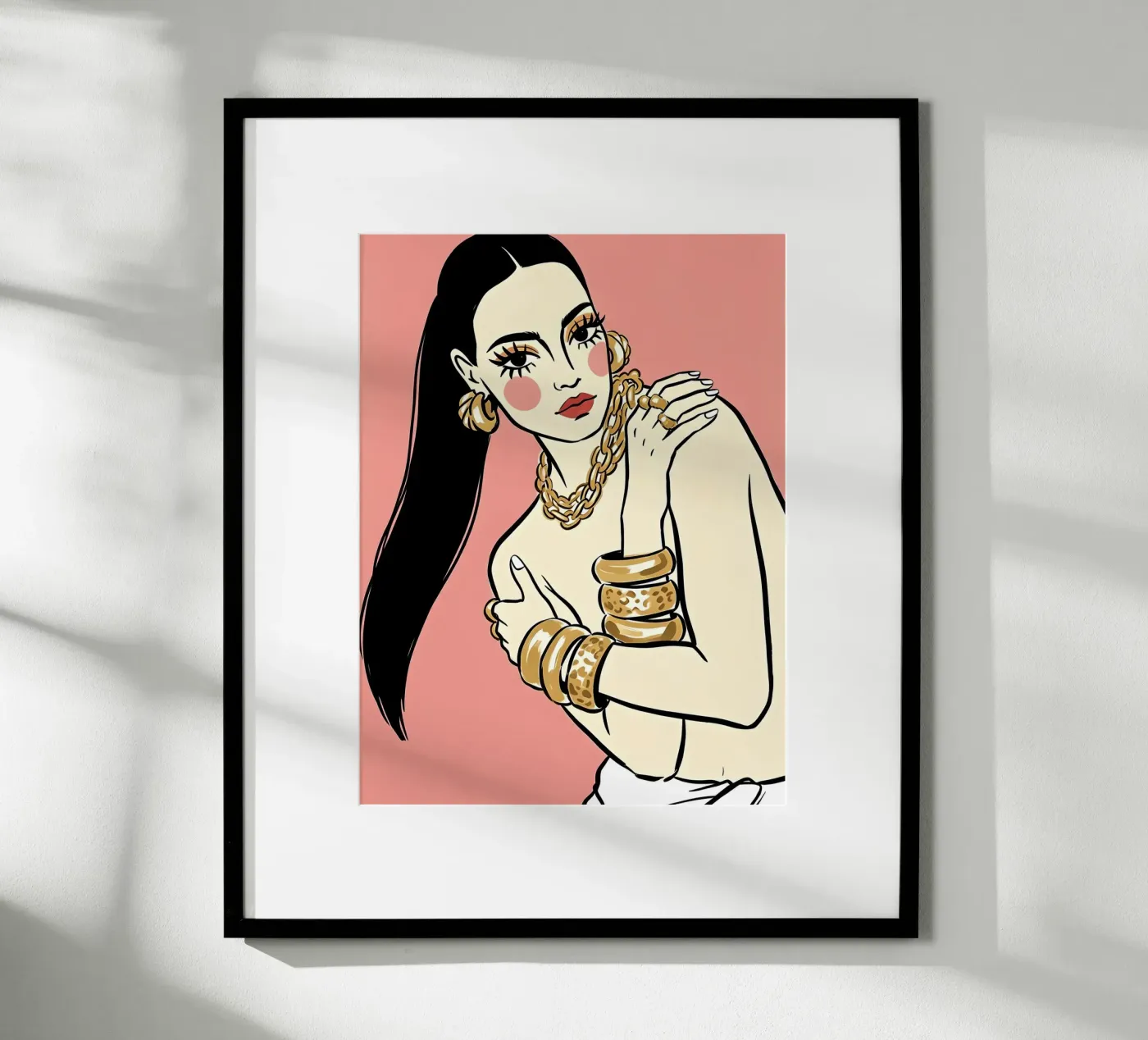 GLAM ATTITUDE poster da ARTOMATIC
