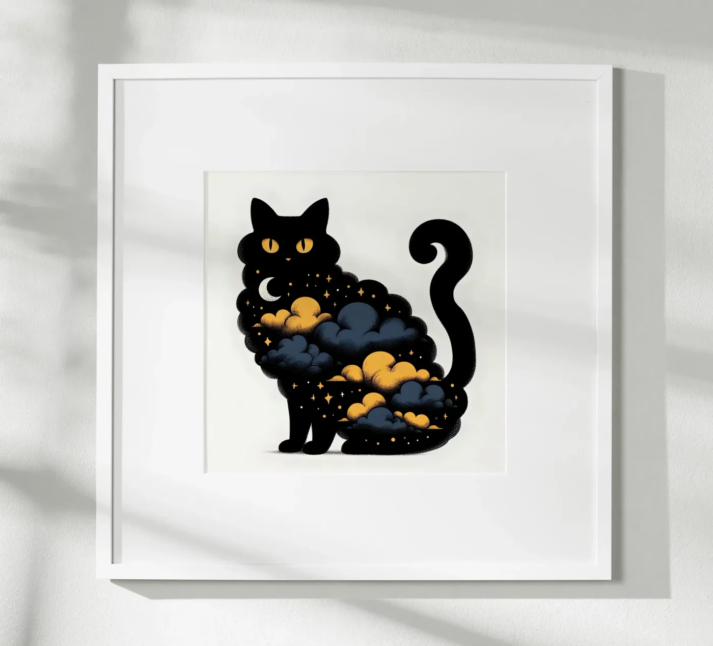 Kitty Kat poster van ARTOMATIC