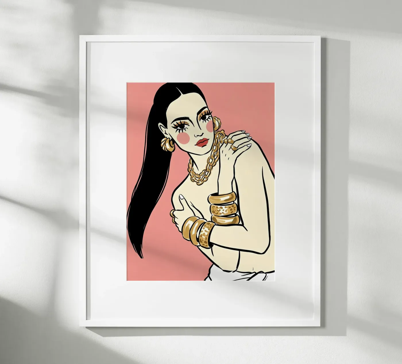 GLAM ATTITUDE poster da ARTOMATIC