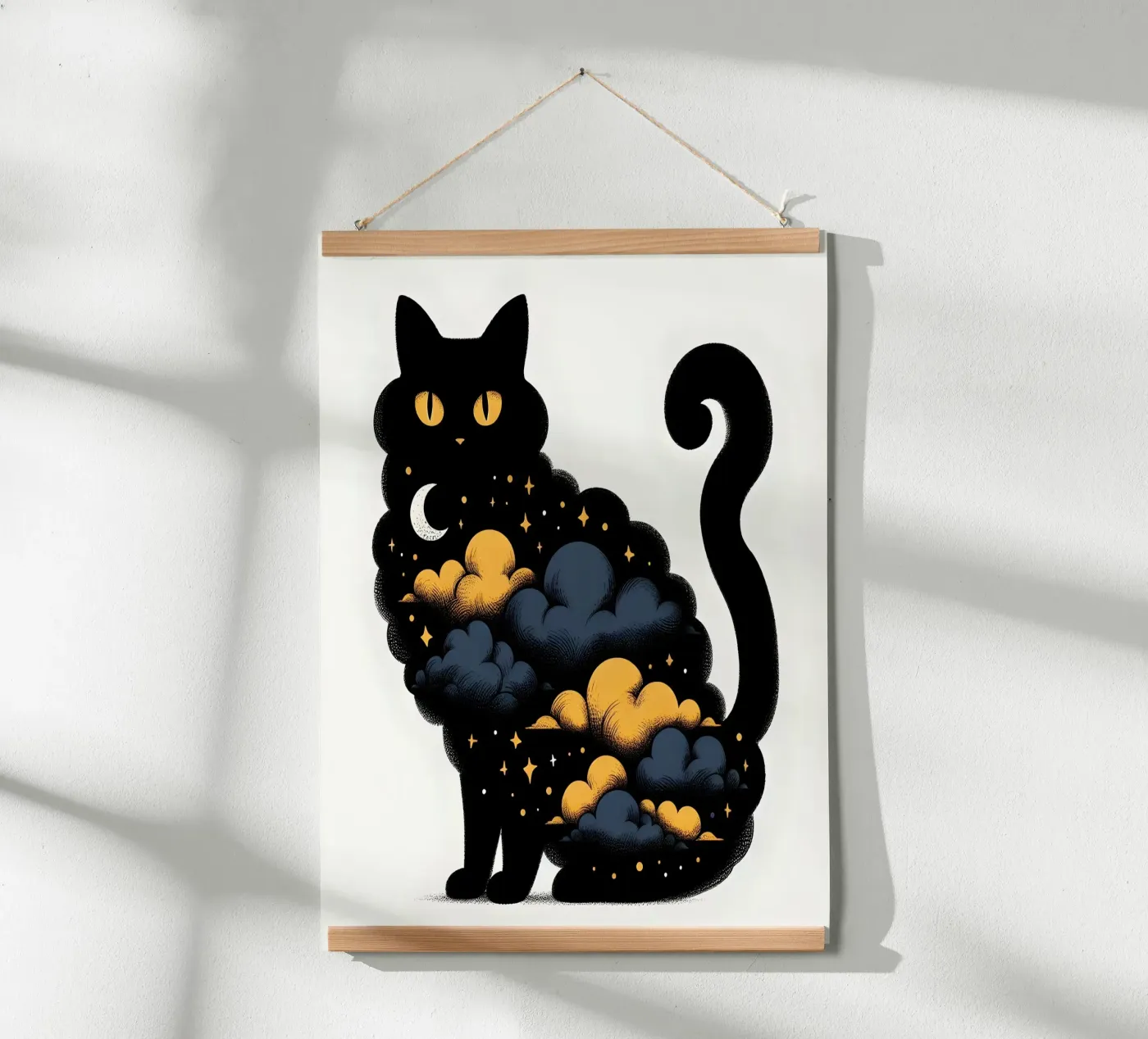 Kitty Kat poster van ARTOMATIC