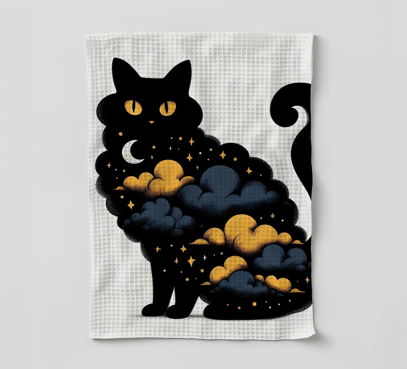 Kitty Kat torchon de ARTOMATIC