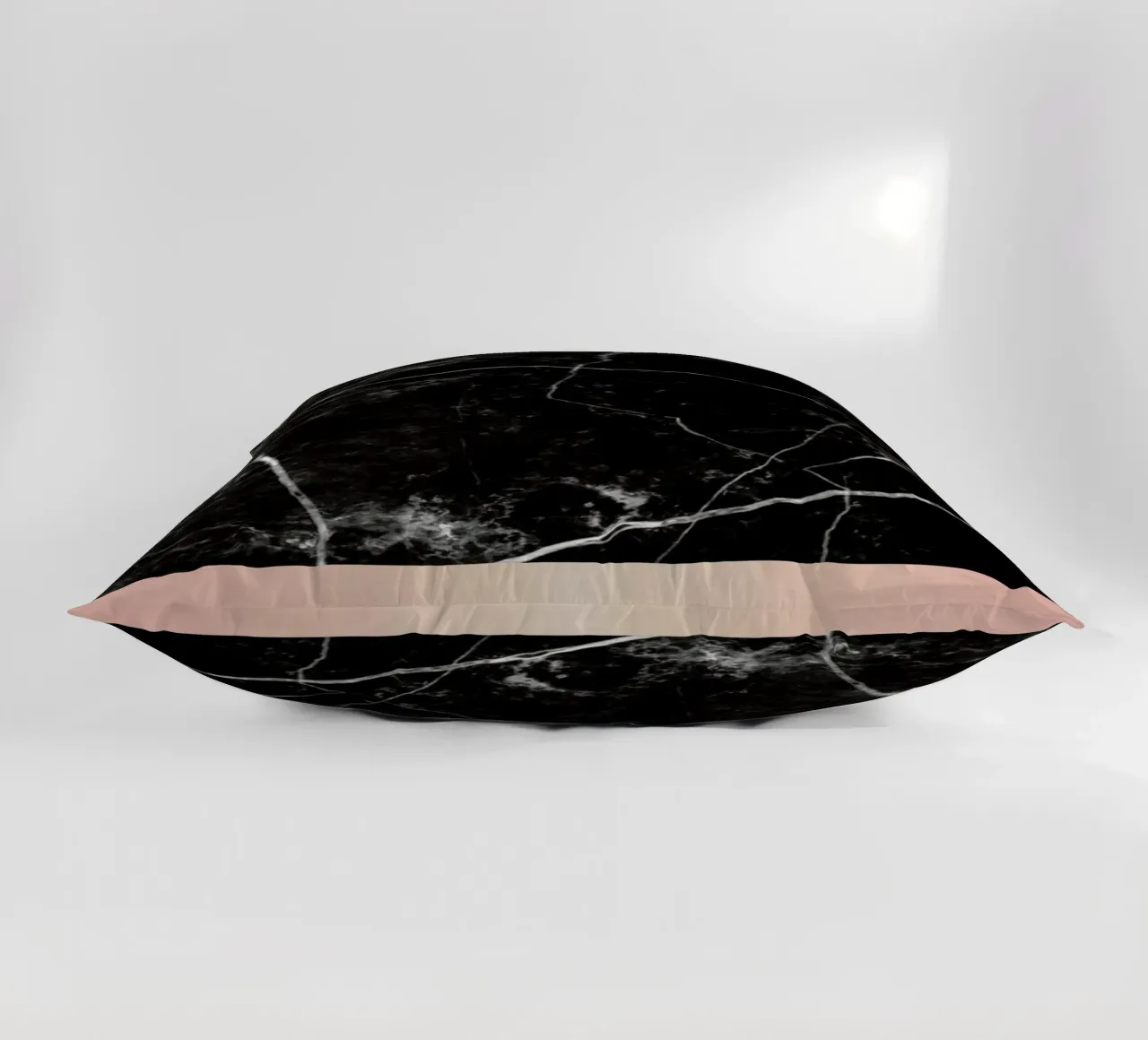 Black Marble Pink Edition cuscino da cafelab