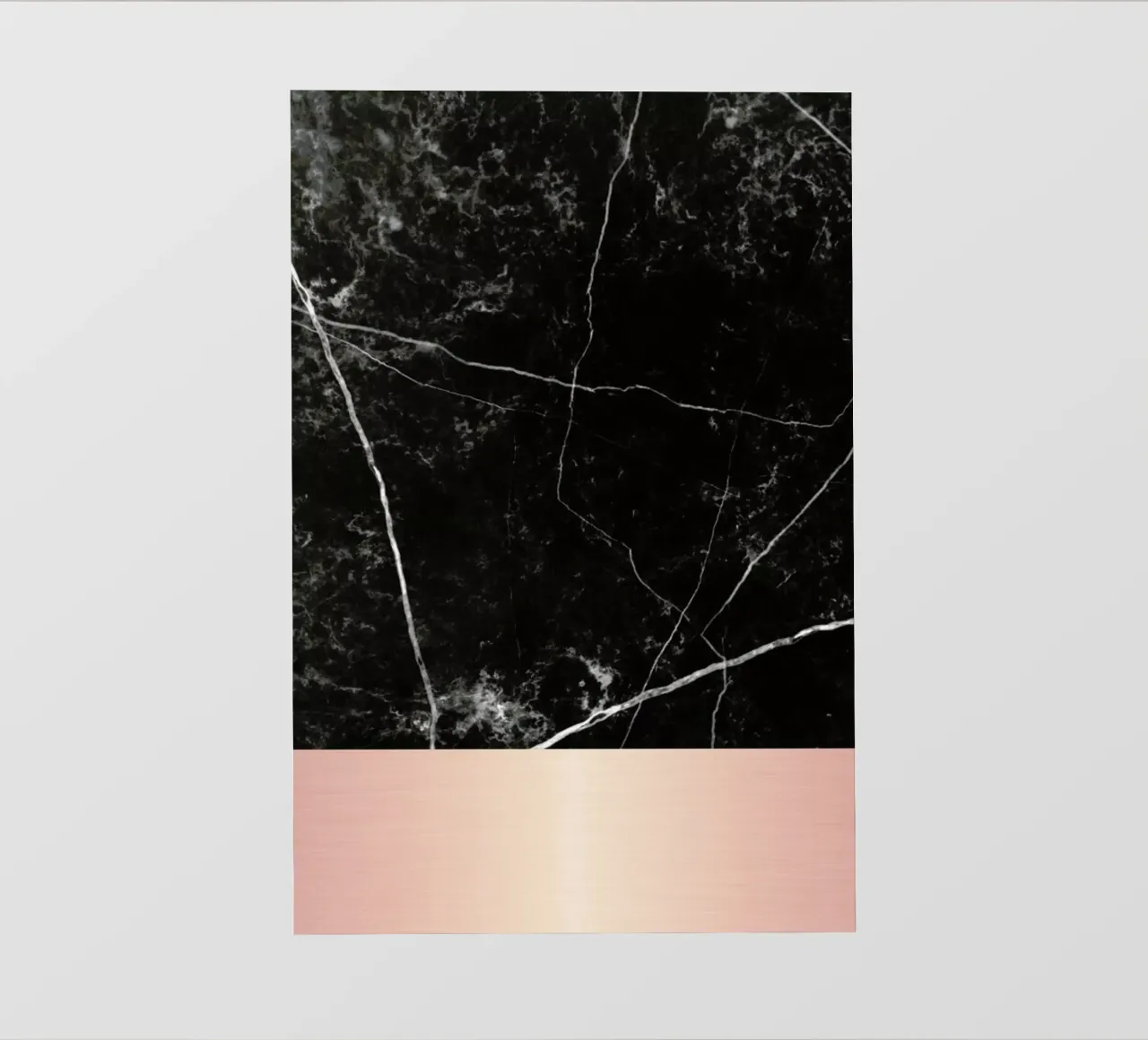 Black Marble Pink Edition pellicola backlit da cafelab
