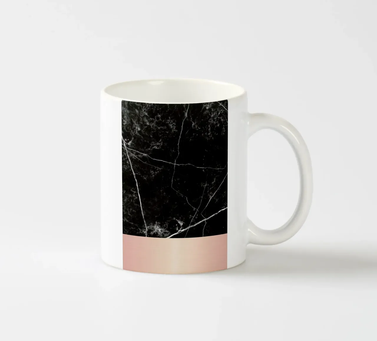 Black Marble Pink Edition tazza in ceramica da cafelab