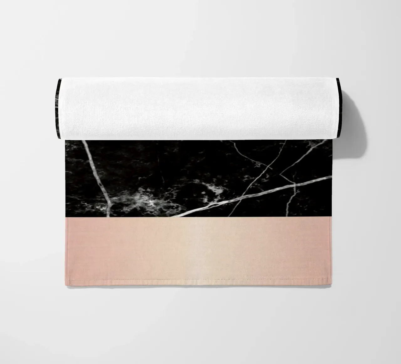 Black Marble Pink Edition telo mare da cafelab