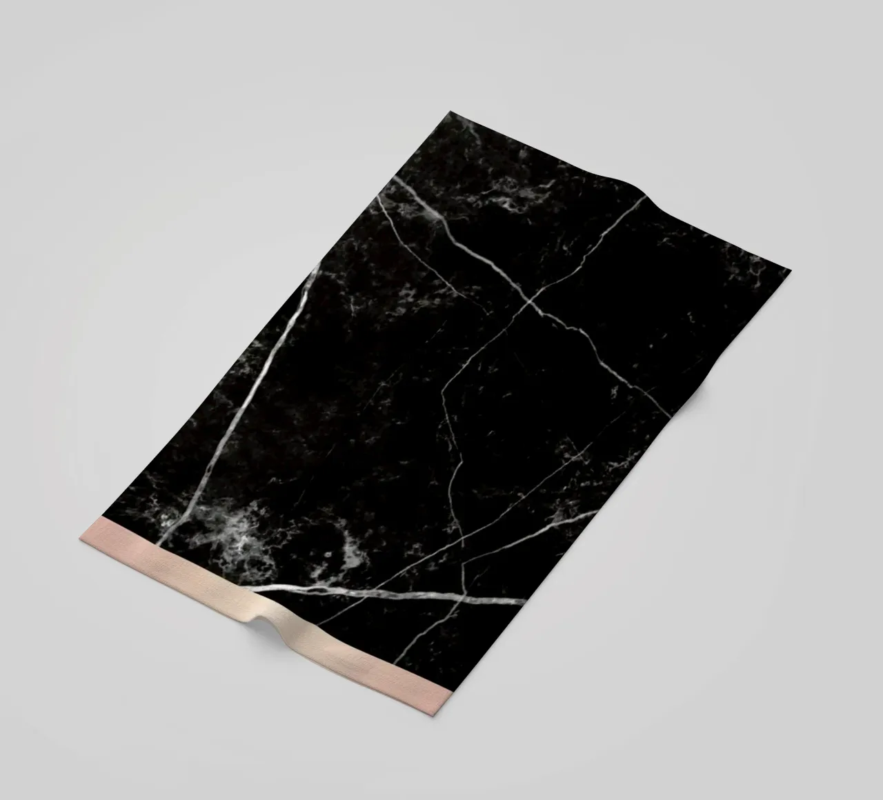 Black Marble Pink Edition telo mare da cafelab