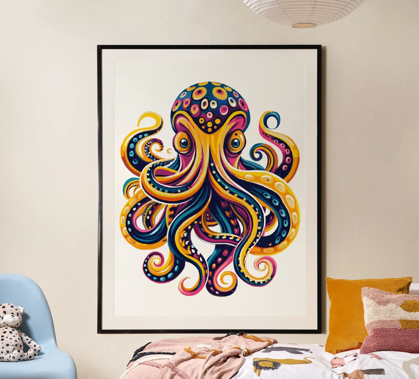 Octopus Dance poster da Artnesia