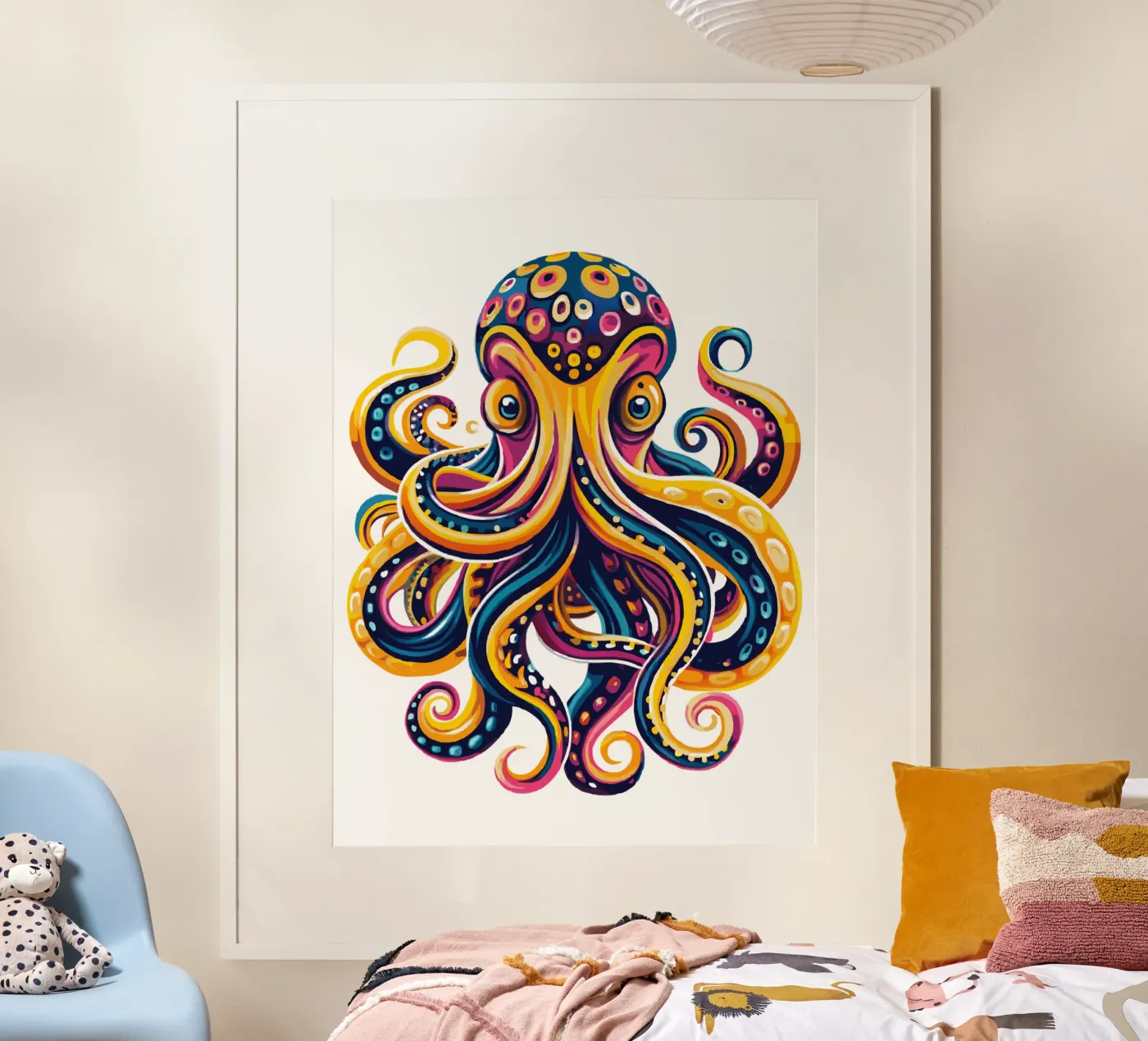 Octopus Dance poster da Artnesia