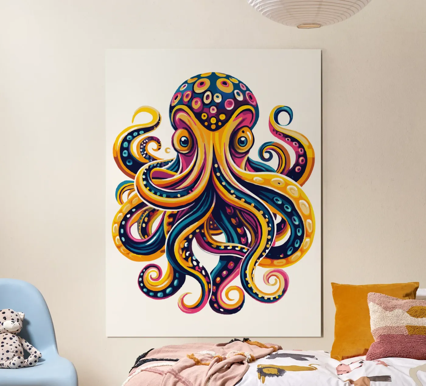 Octopus Dance poster da Artnesia