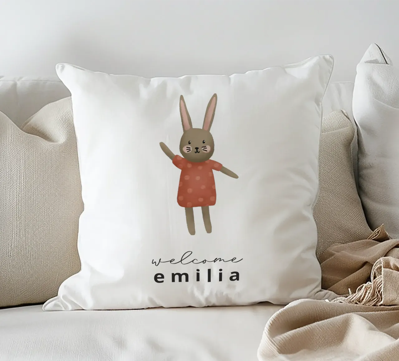 Kleiner Hase cuscino da we line studio - design