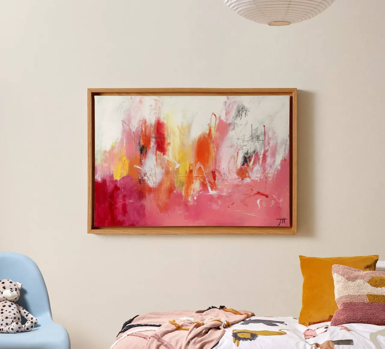Tove Höglund - Resta appassionata tela con Cornice a cassetta da The Artcircle