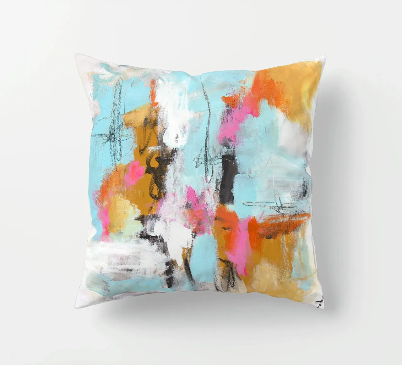 Tove Höglund - I say: Go for it cuscino da The Artcircle