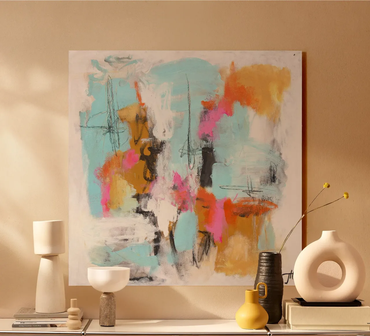 Tove Höglund - I say: Go for it alluminio dibond da The Artcircle