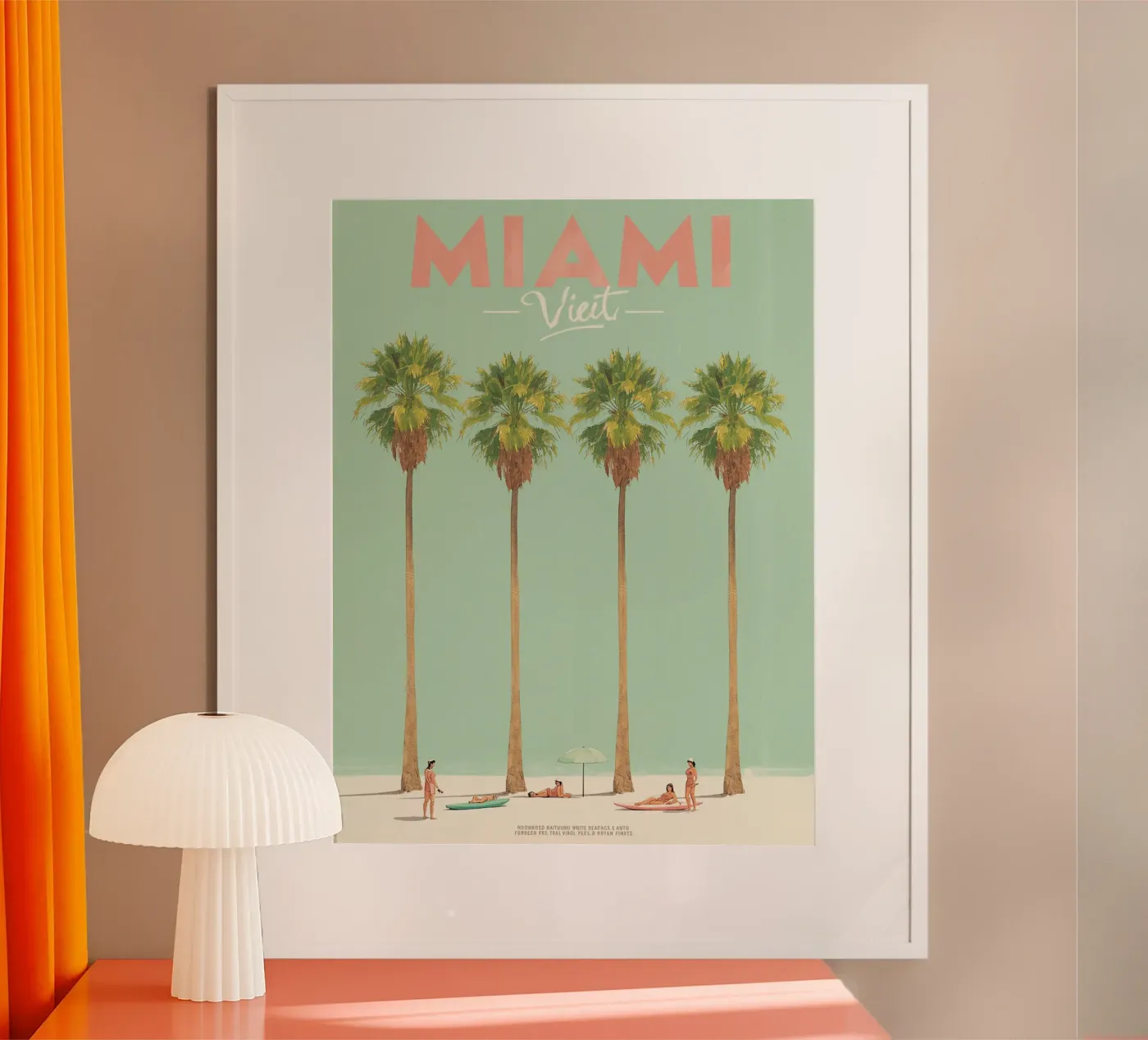 MIAMI poster by SONN DECO