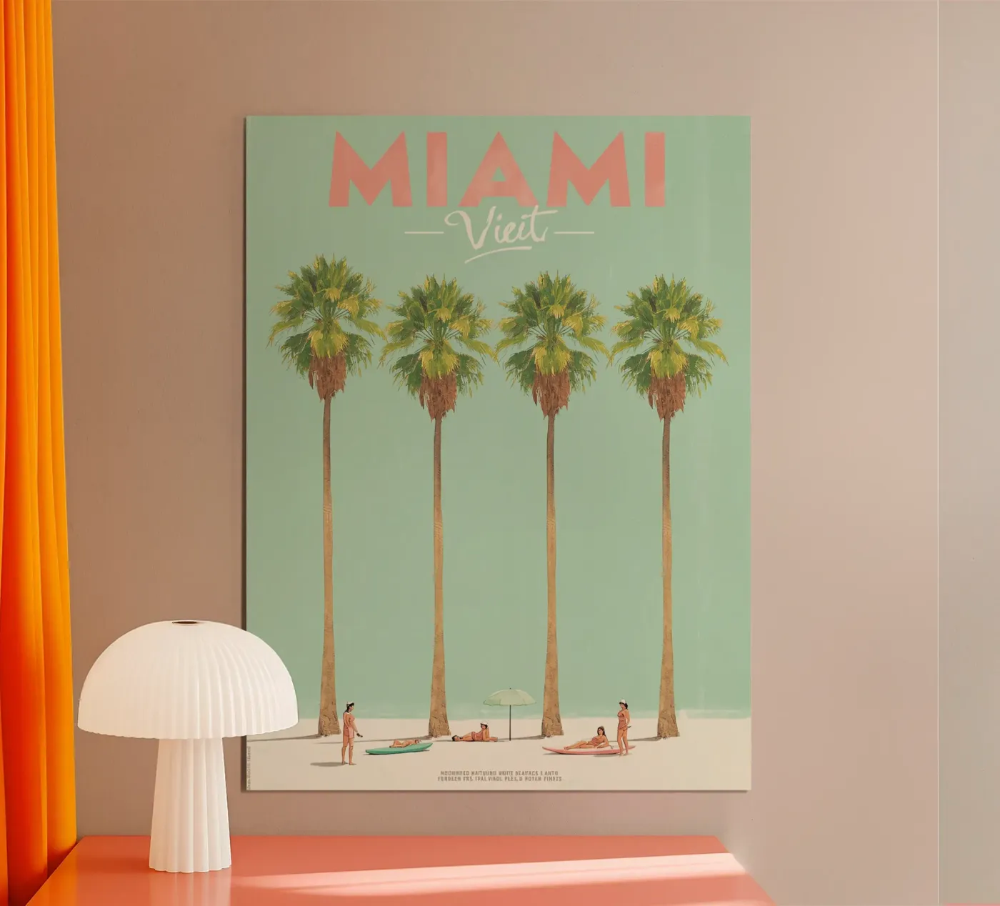 MIAMI poster by SONN DECO