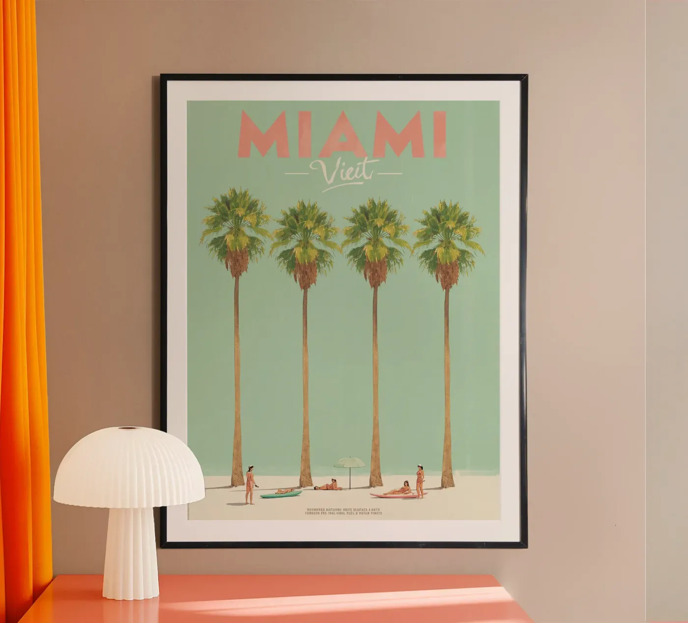 MIAMI poster by SONN DECO