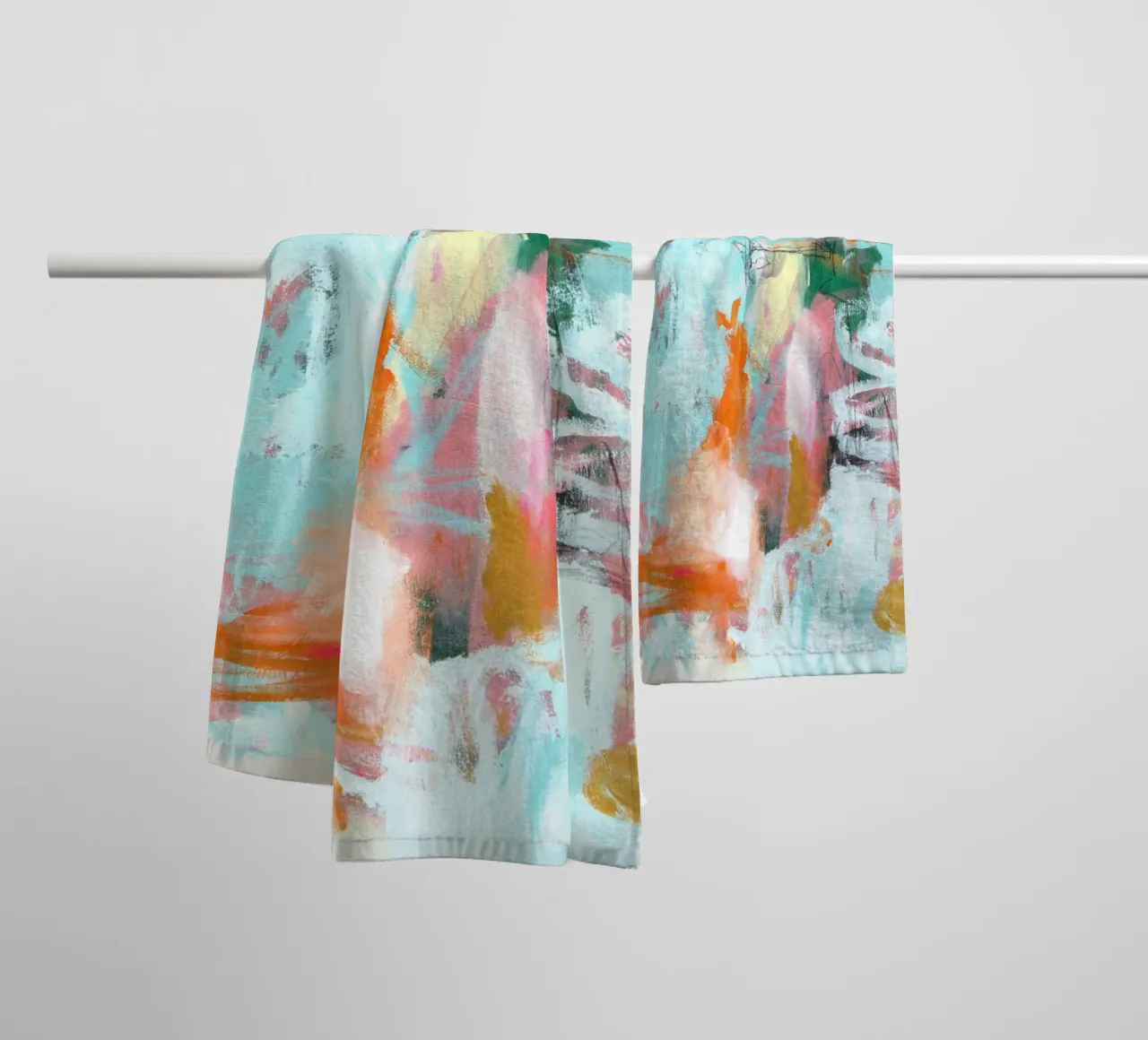 Tove Höglund - Life is like a Rollercoaster asciugamano da bagno da The Artcircle