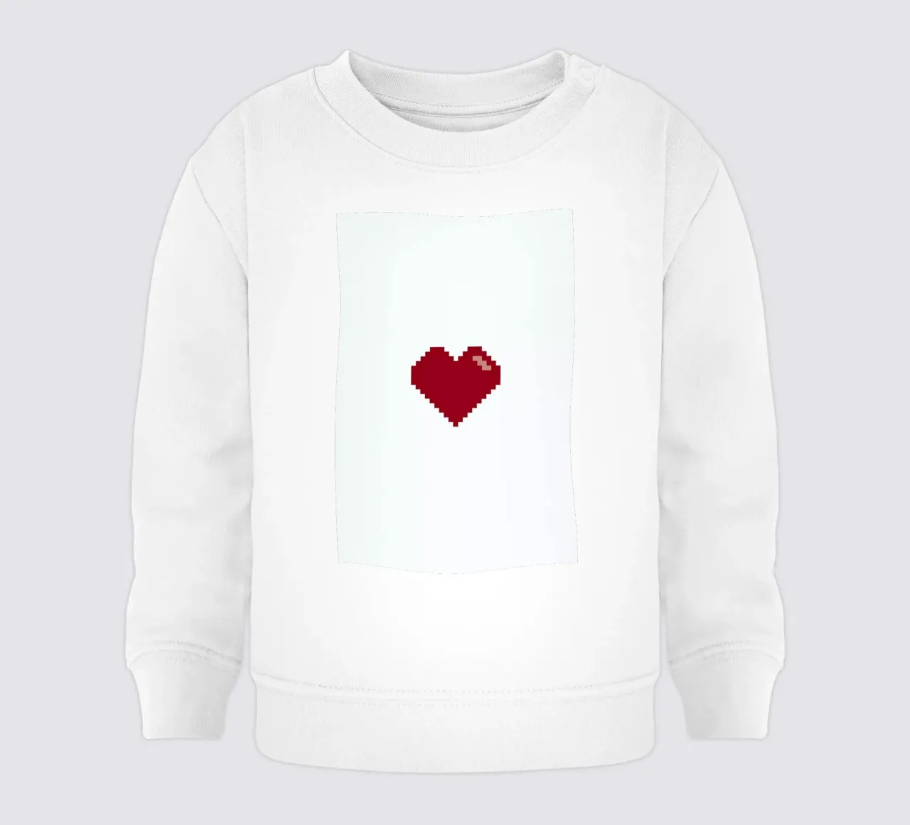 Pixel Heart felpa neonato da Studio One