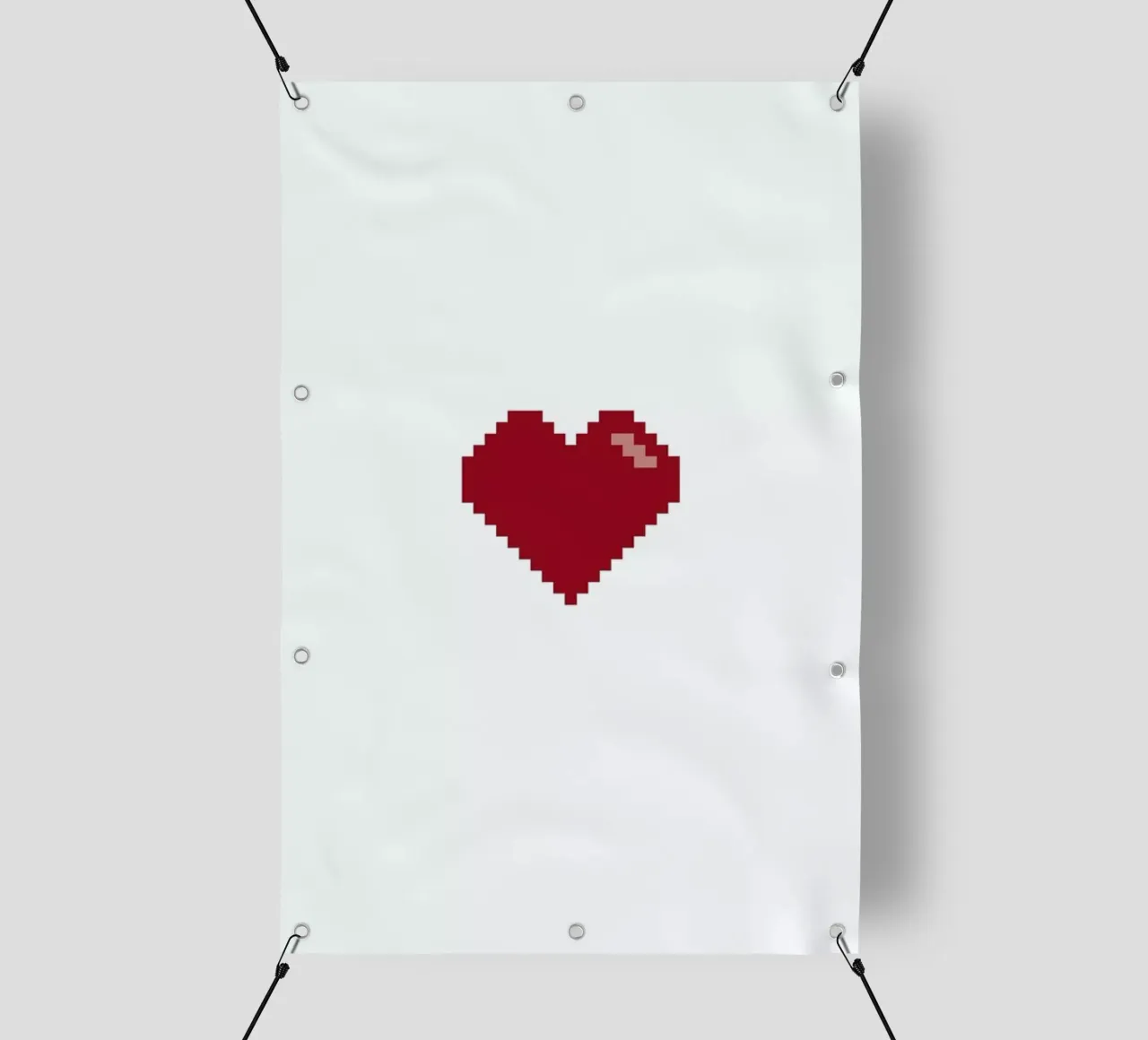 Pixel Heart telo in pvc da Studio One