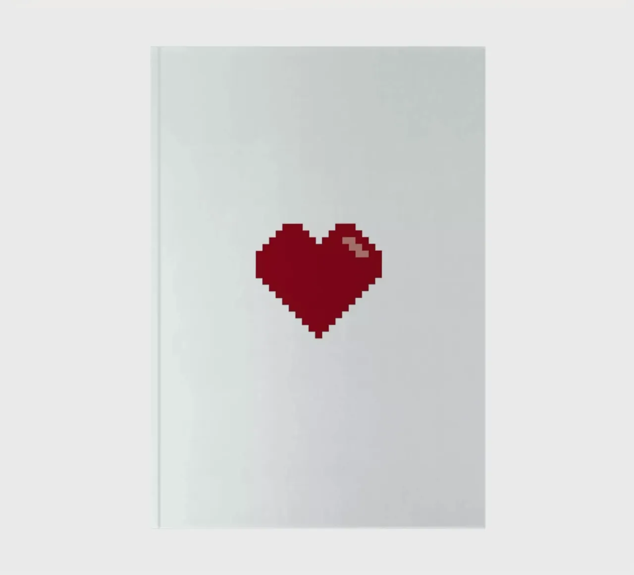 Pixel Heart notebook by Studio One