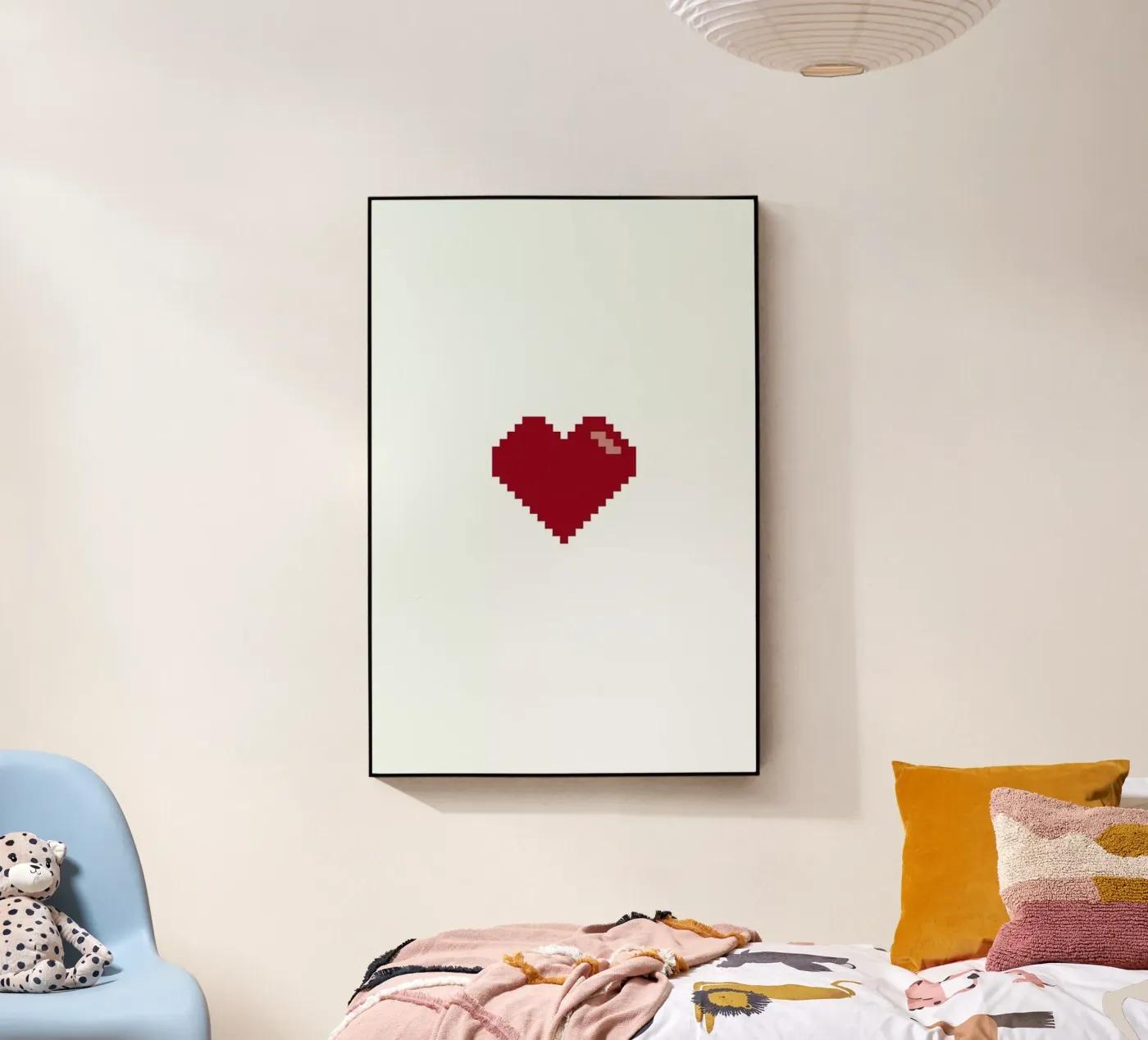 Pixel Heart plexiglas de Studio One