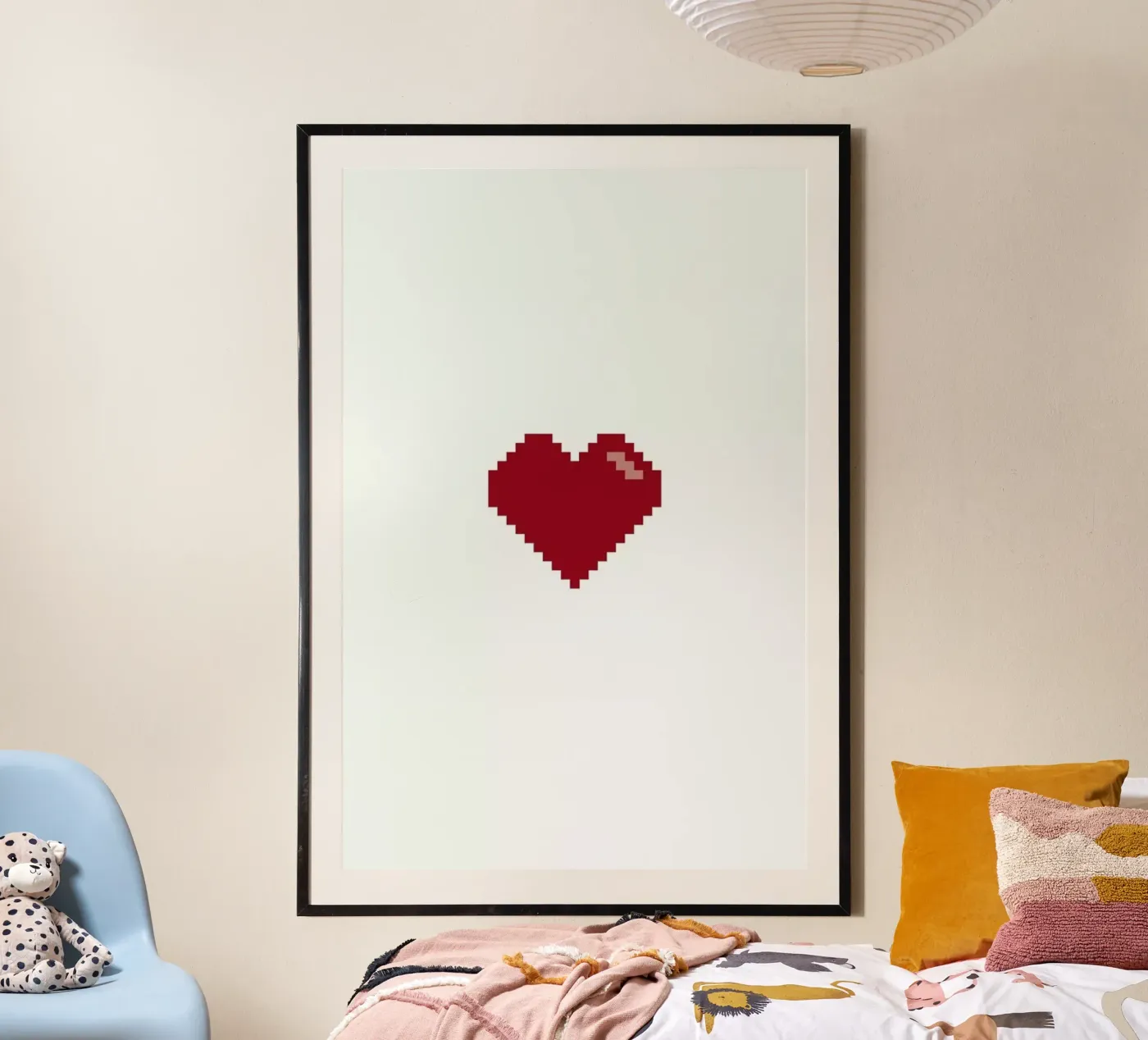 Pixel Heart poster by Studio One