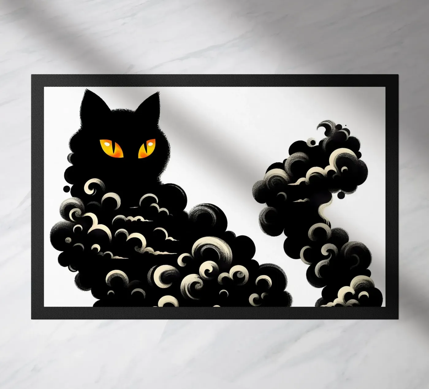 Climate Change Cat doormat by ARTOMATIC