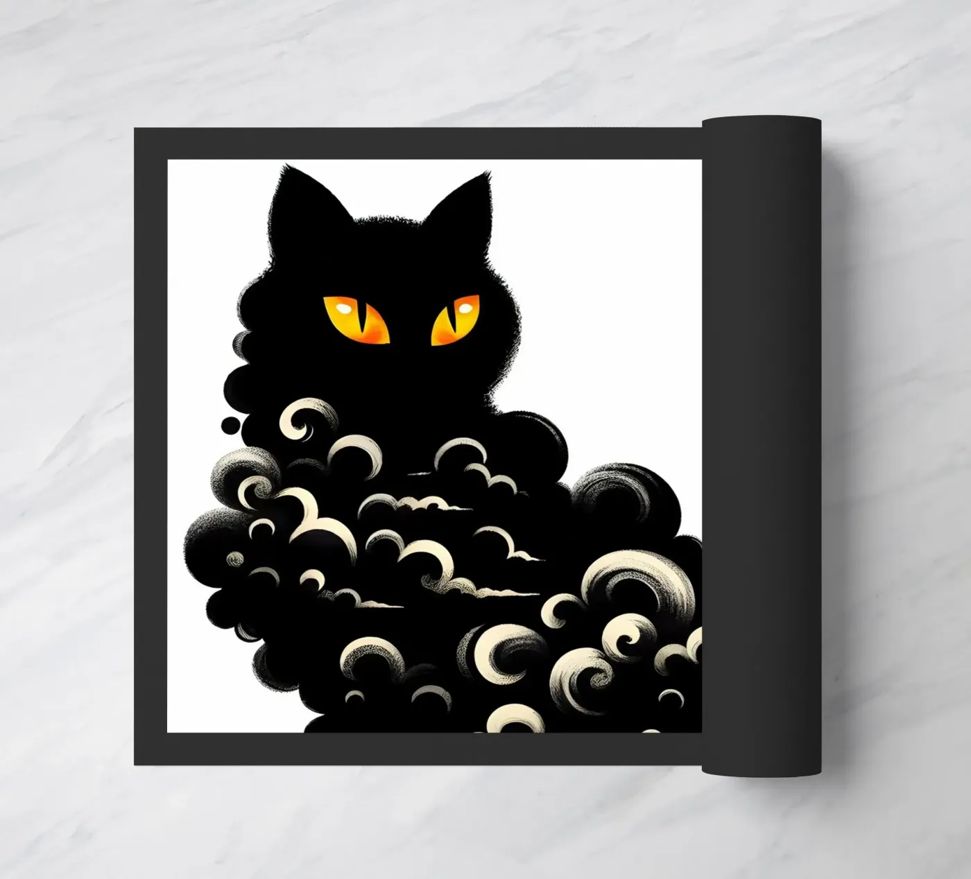 Climate Change Cat doormat by ARTOMATIC