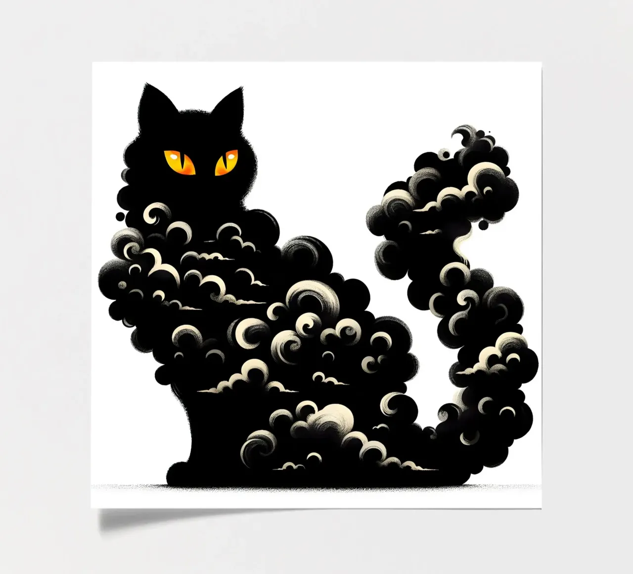 Climate Change Cat sticker sheet by ARTOMATIC