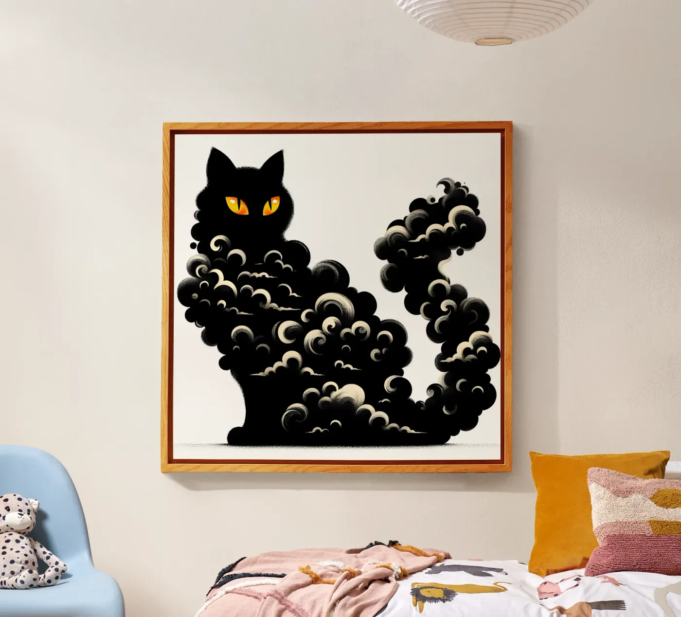 Il gatto del cambiamento climatico plexiglass da ARTOMATIC