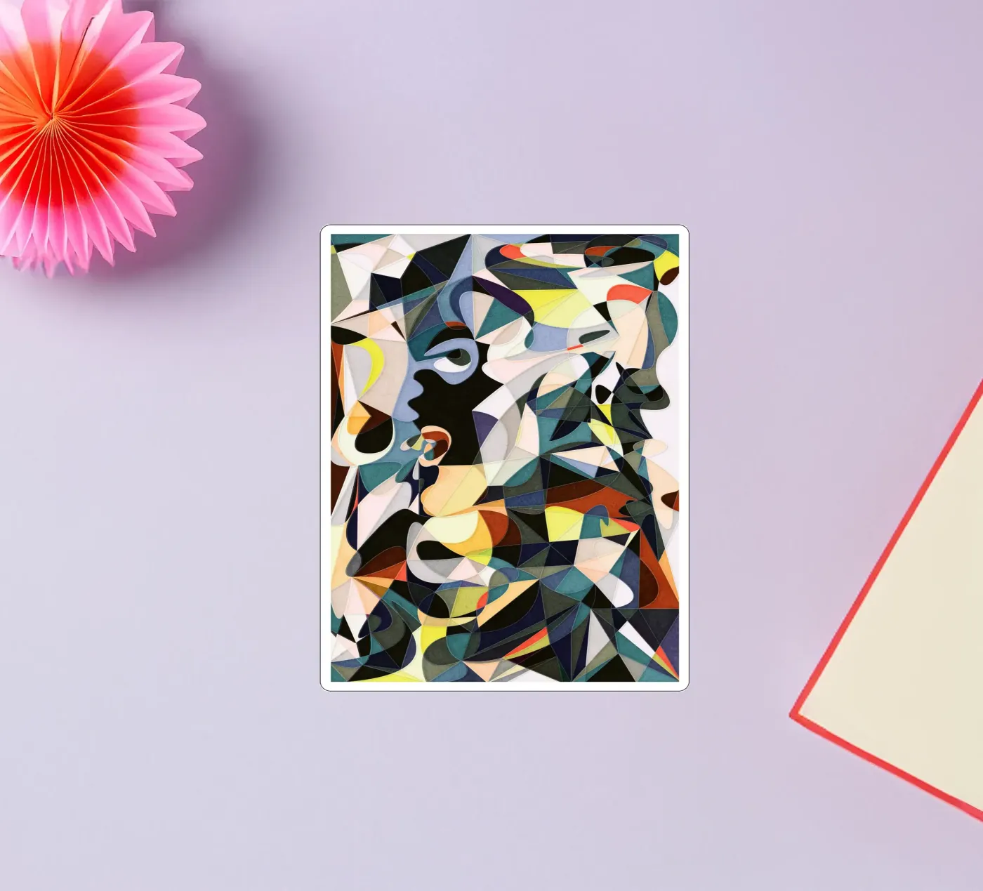 Done sticker van Abstract Joy