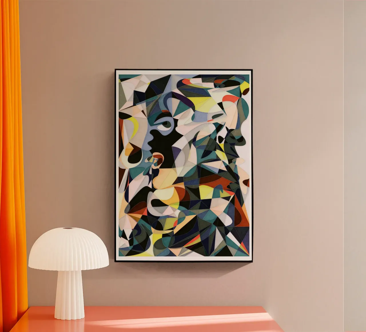 Done Acryl-Glas von Abstract 888