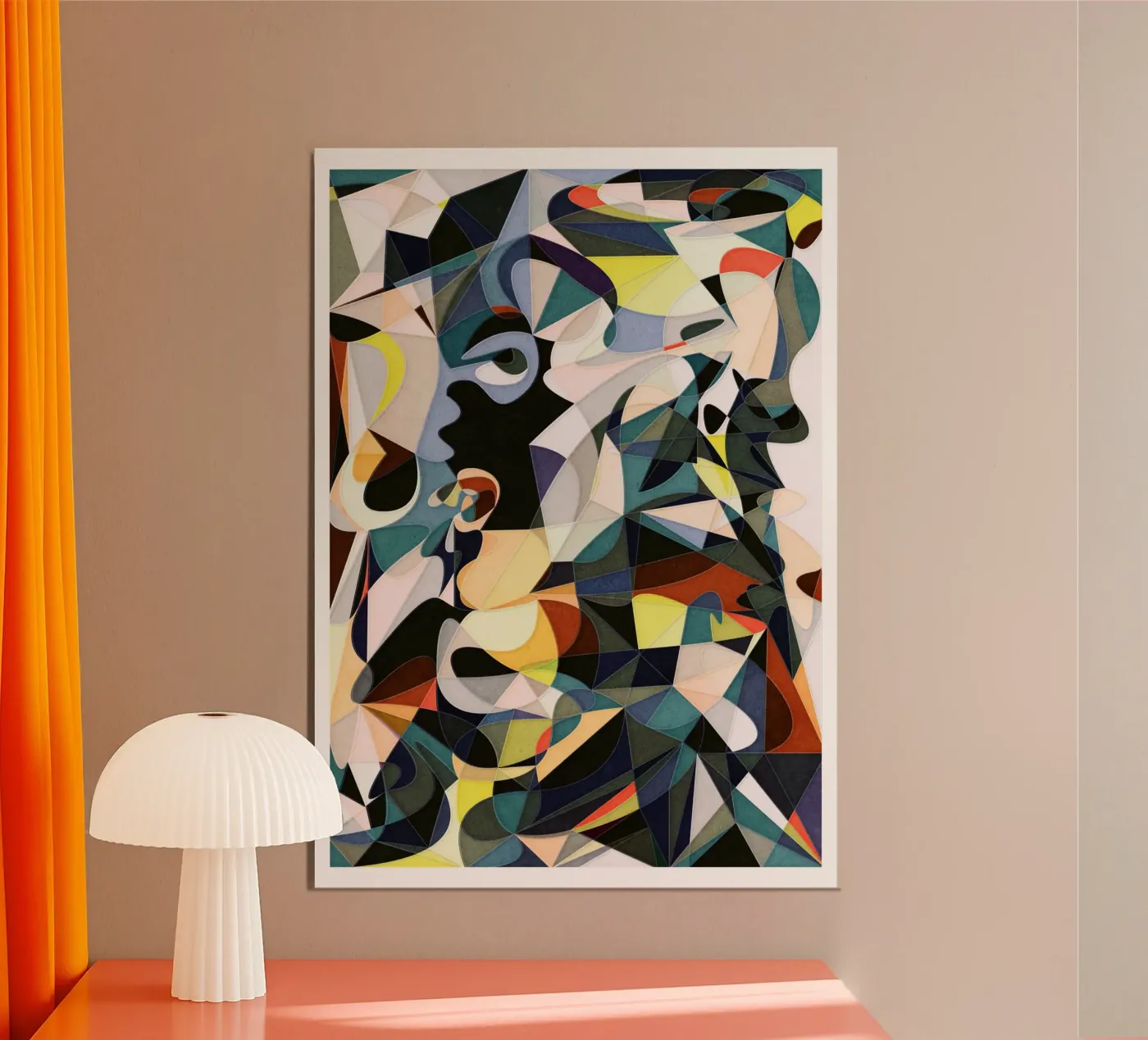 Done forex-plaat van Abstract Joy