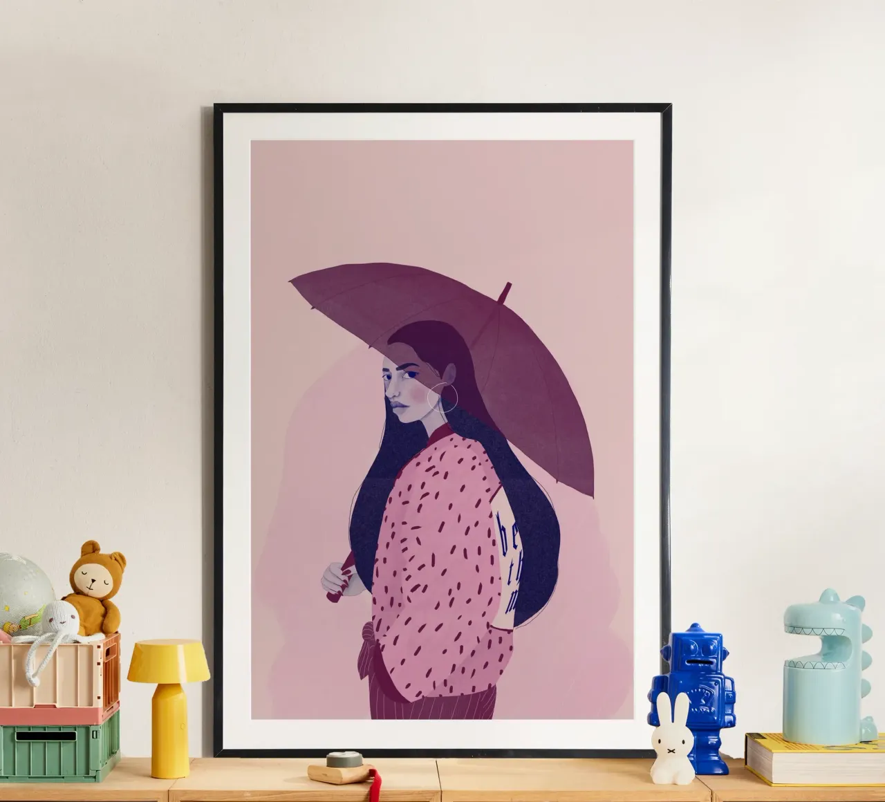 Veronika Grenzebach - Ombrello poster con telaio in alluminio da The Artcircle