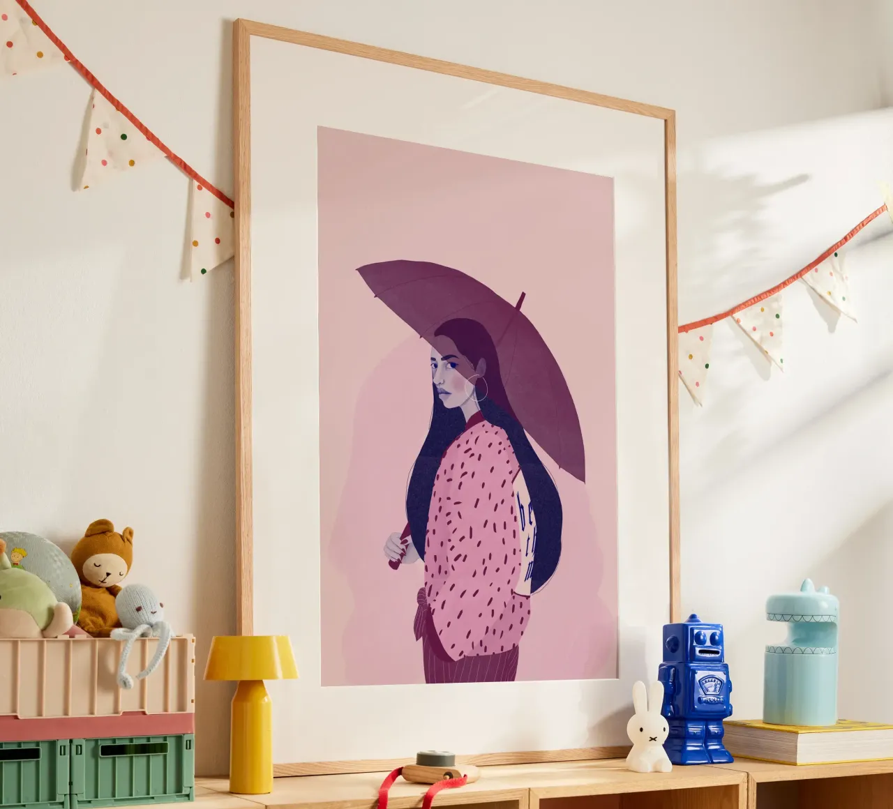 Veronika Grenzebach - Ombrello poster con telaio in alluminio da The Artcircle