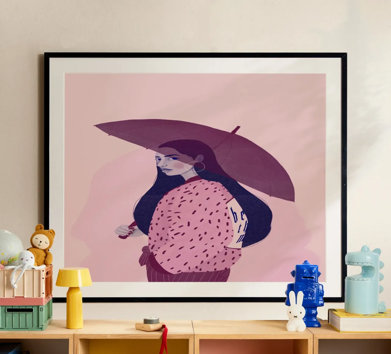 Veronika Grenzebach - Ombrello poster con telaio in alluminio da The Artcircle